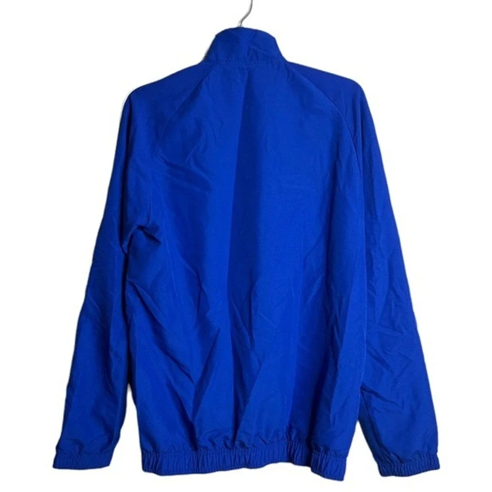 Adidas Jacket Mens Small Track Royal Blue‎ Sporting Omaha FC Soccer Streetwear